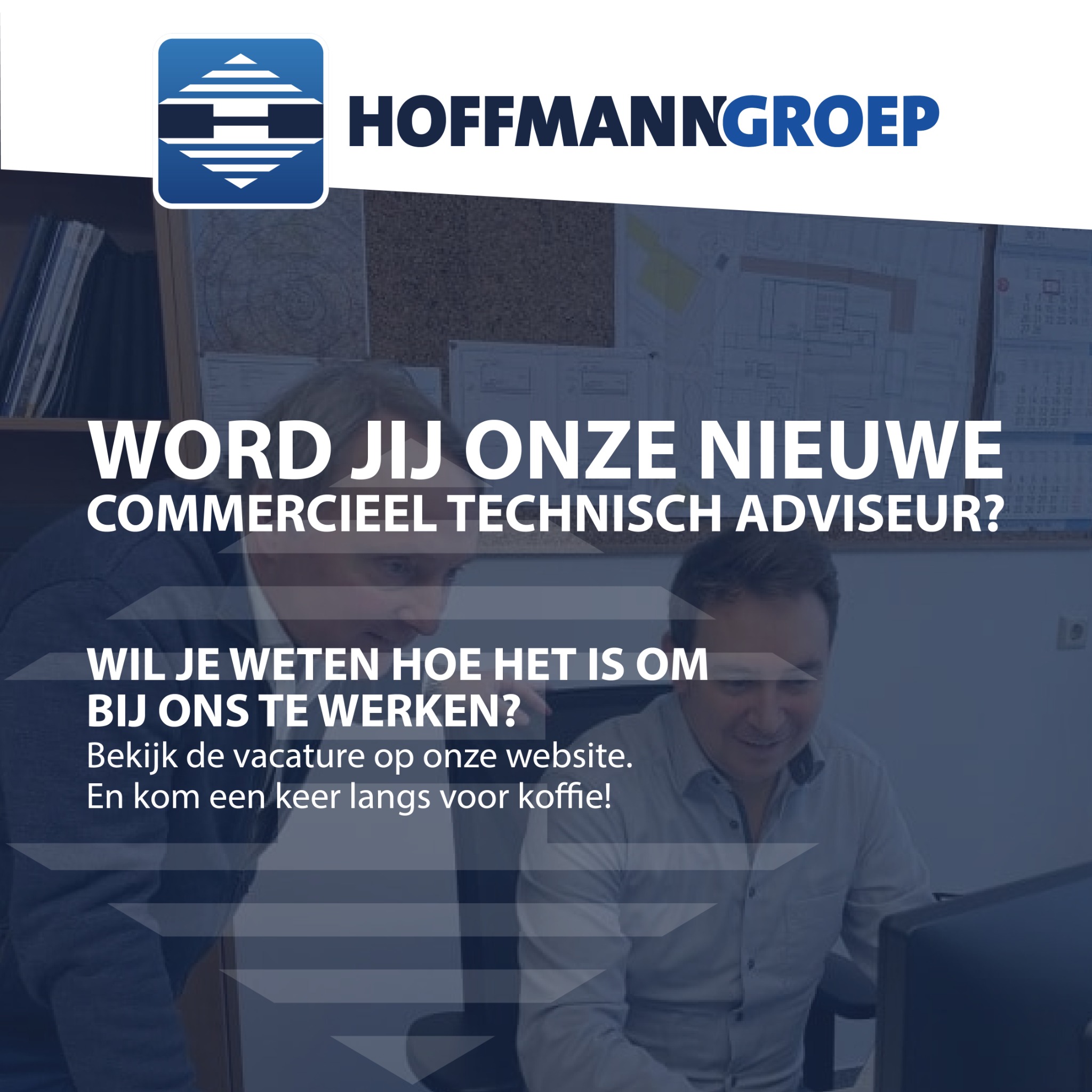 Hoffmann Groep Facebook ad: Vacature Commercieel Technisch Adviseur