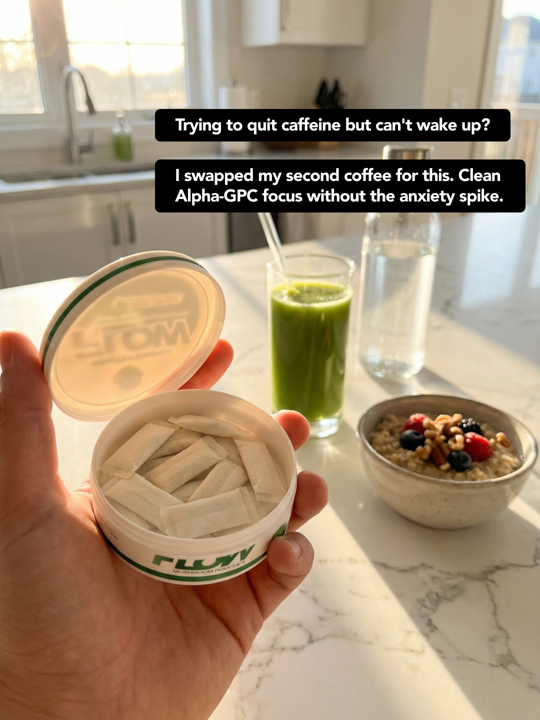 Flow Pouches Facebook ad