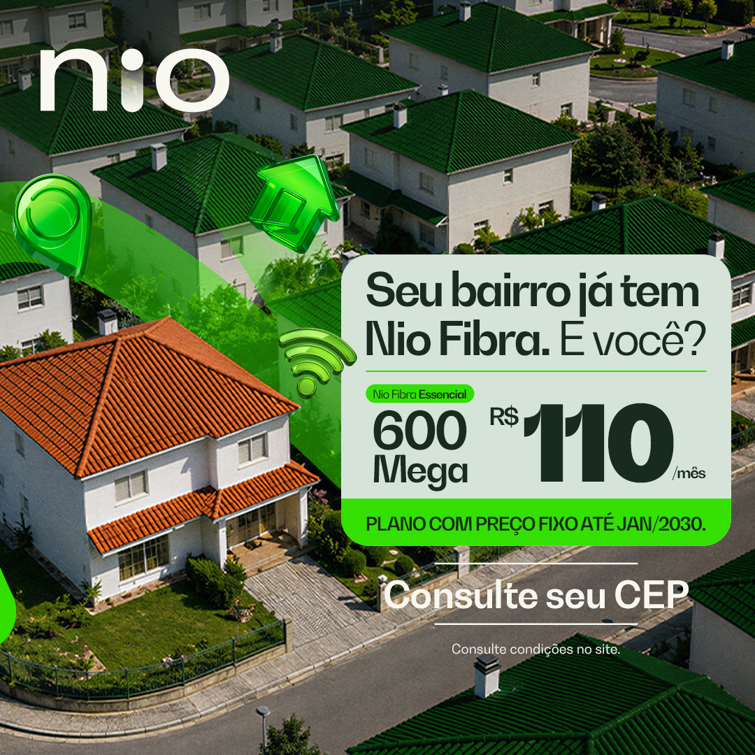Nio Facebook ad: Tem Nio Fibra no seu bairro!