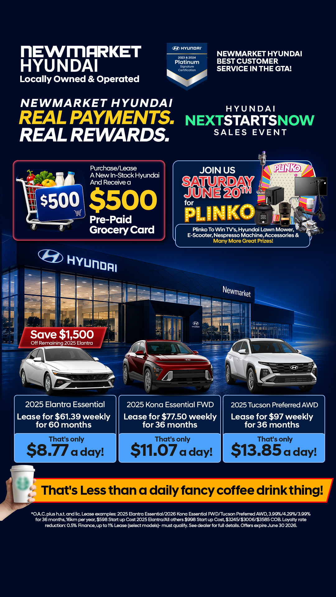 Newmarket Hyundai Facebook ad