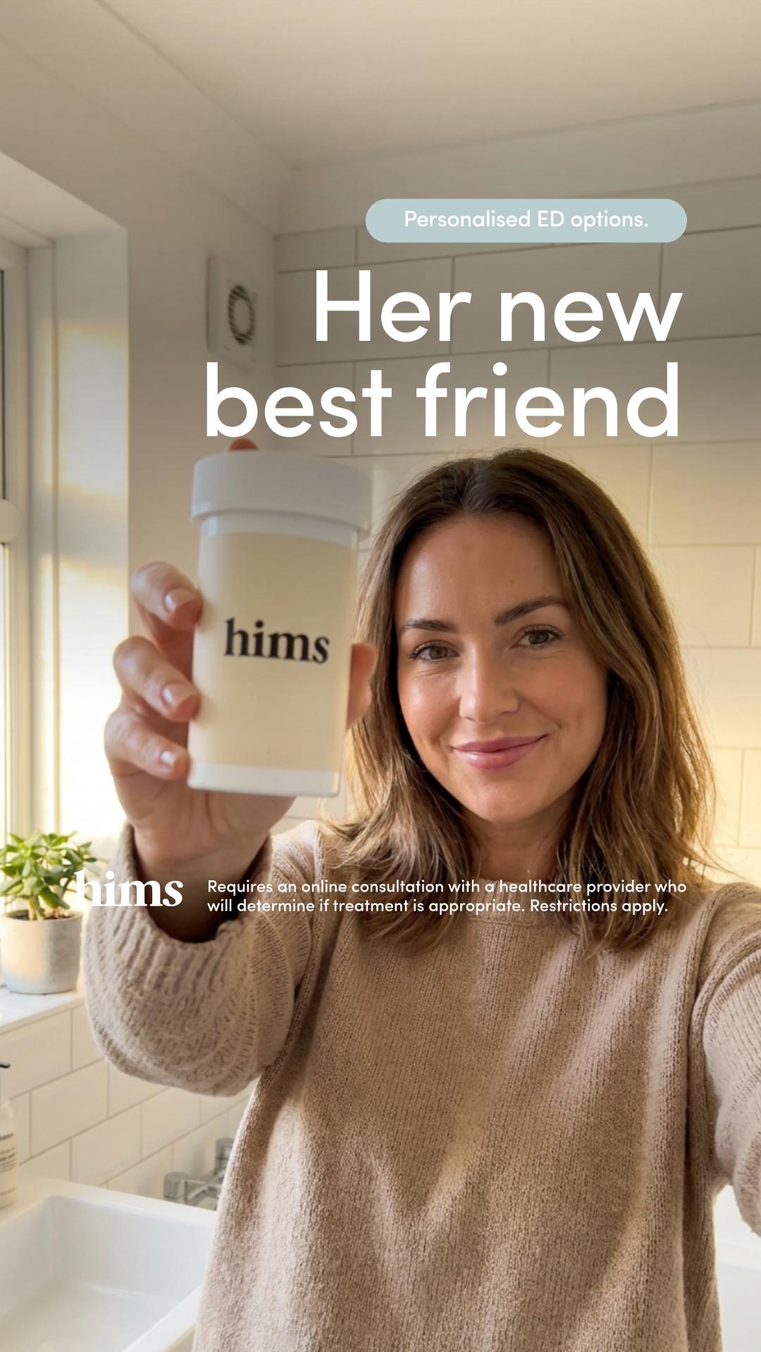 hims Facebook ad