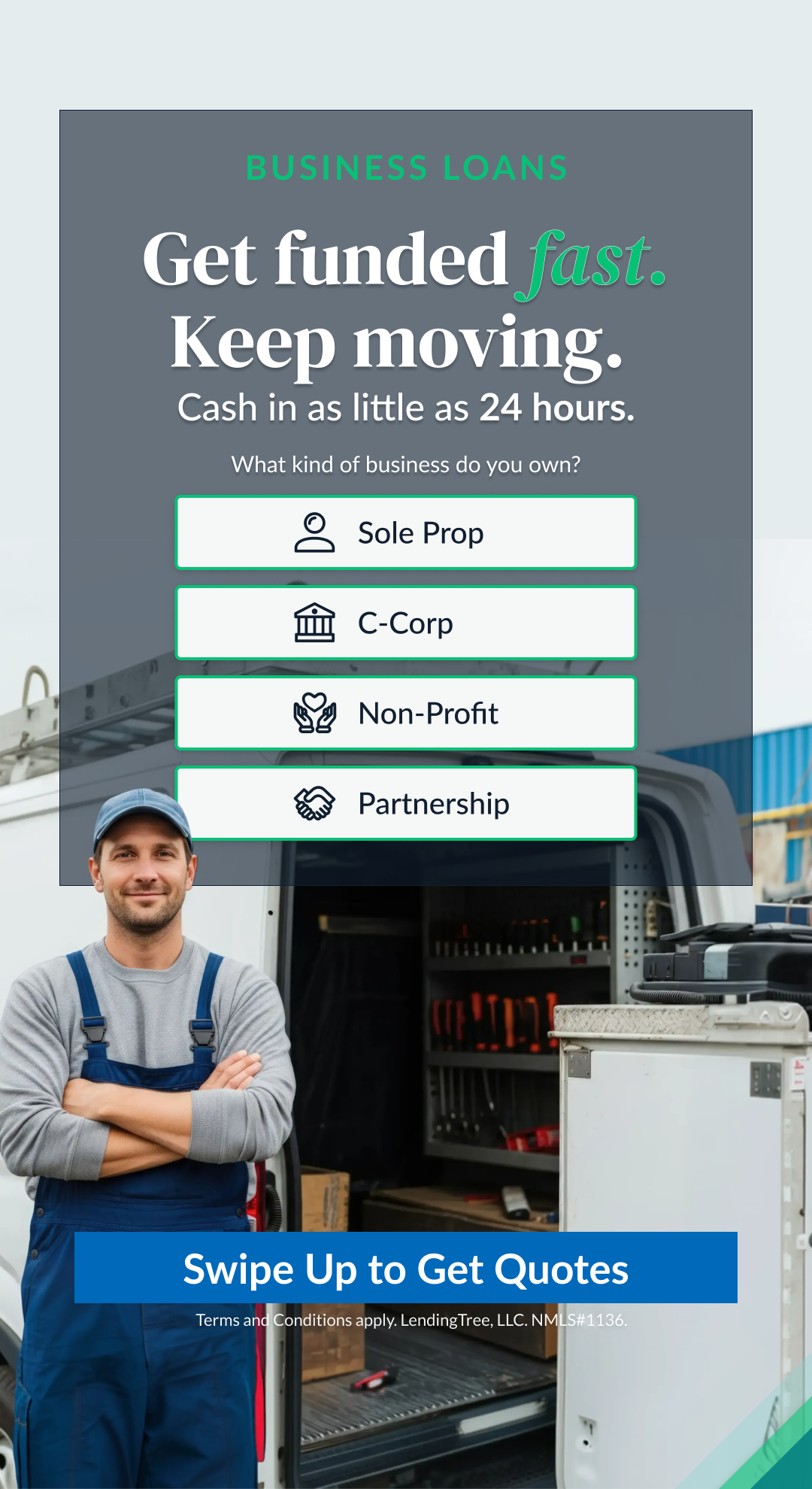 LendingTree Facebook ad