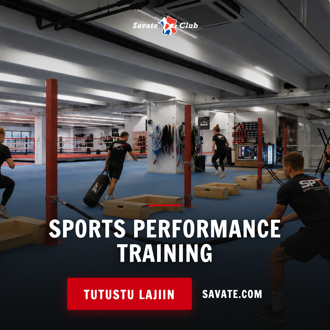 Savate Club Facebook ad: Sports Performance Training - Toiminnallista harjoittelua!