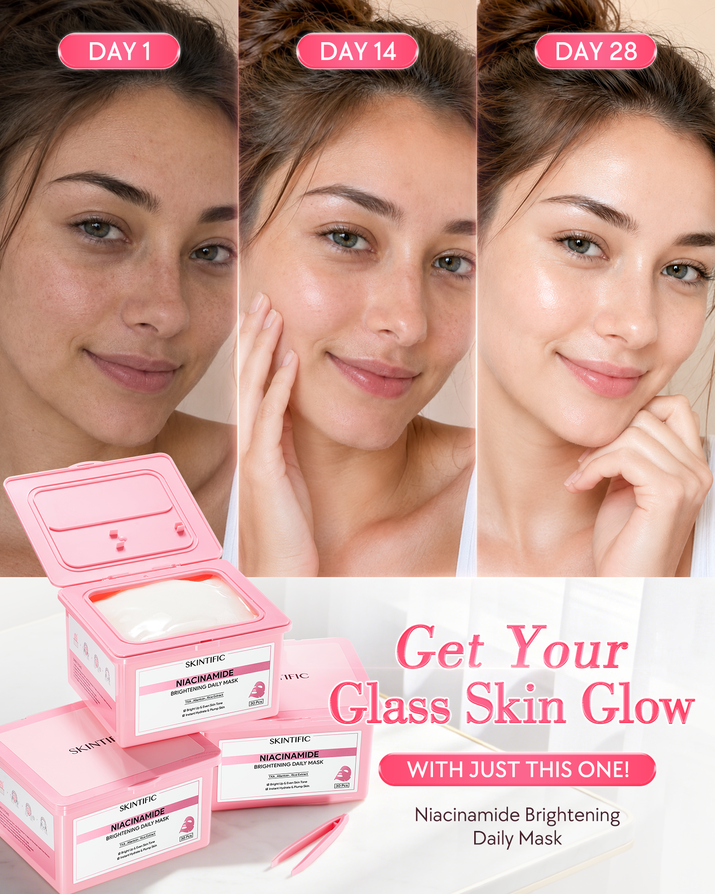 SkintificShop Facebook ad