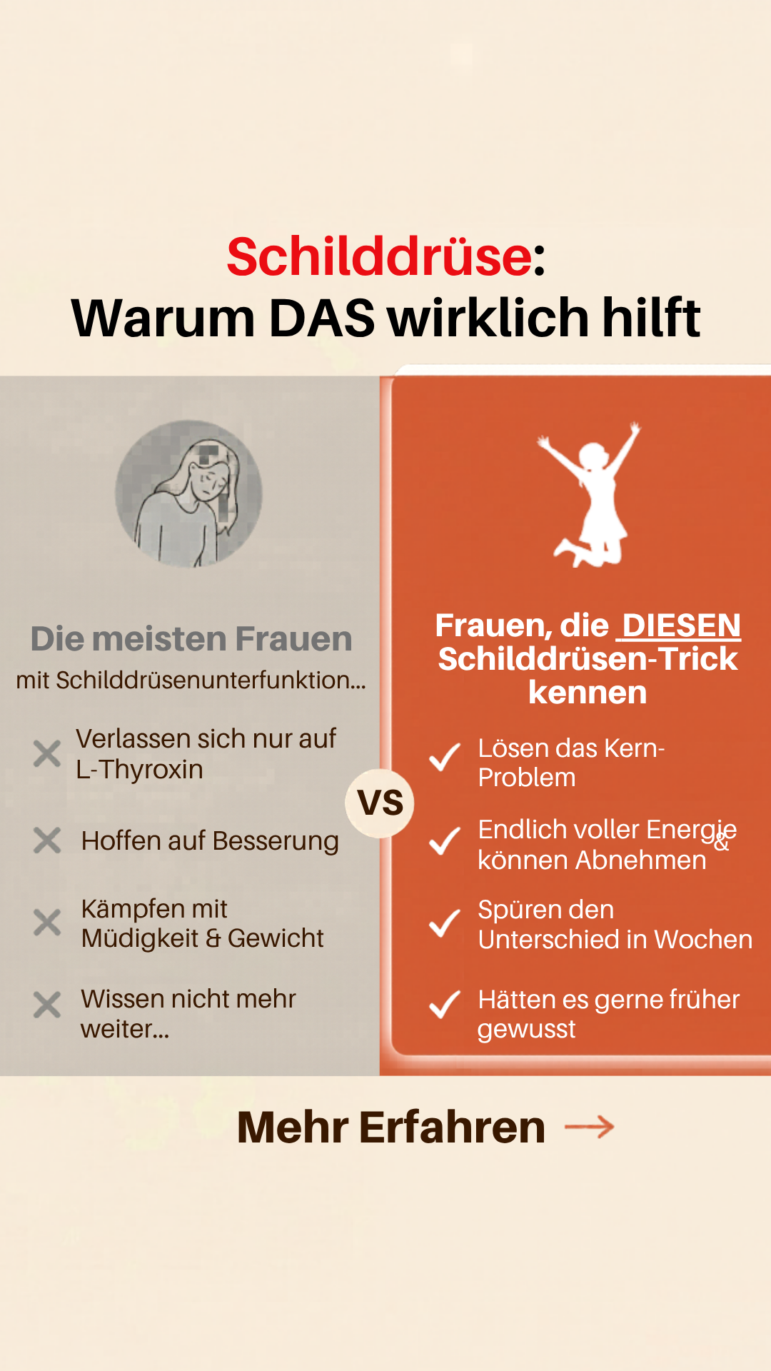 Mission Schilddrüse Facebook ad