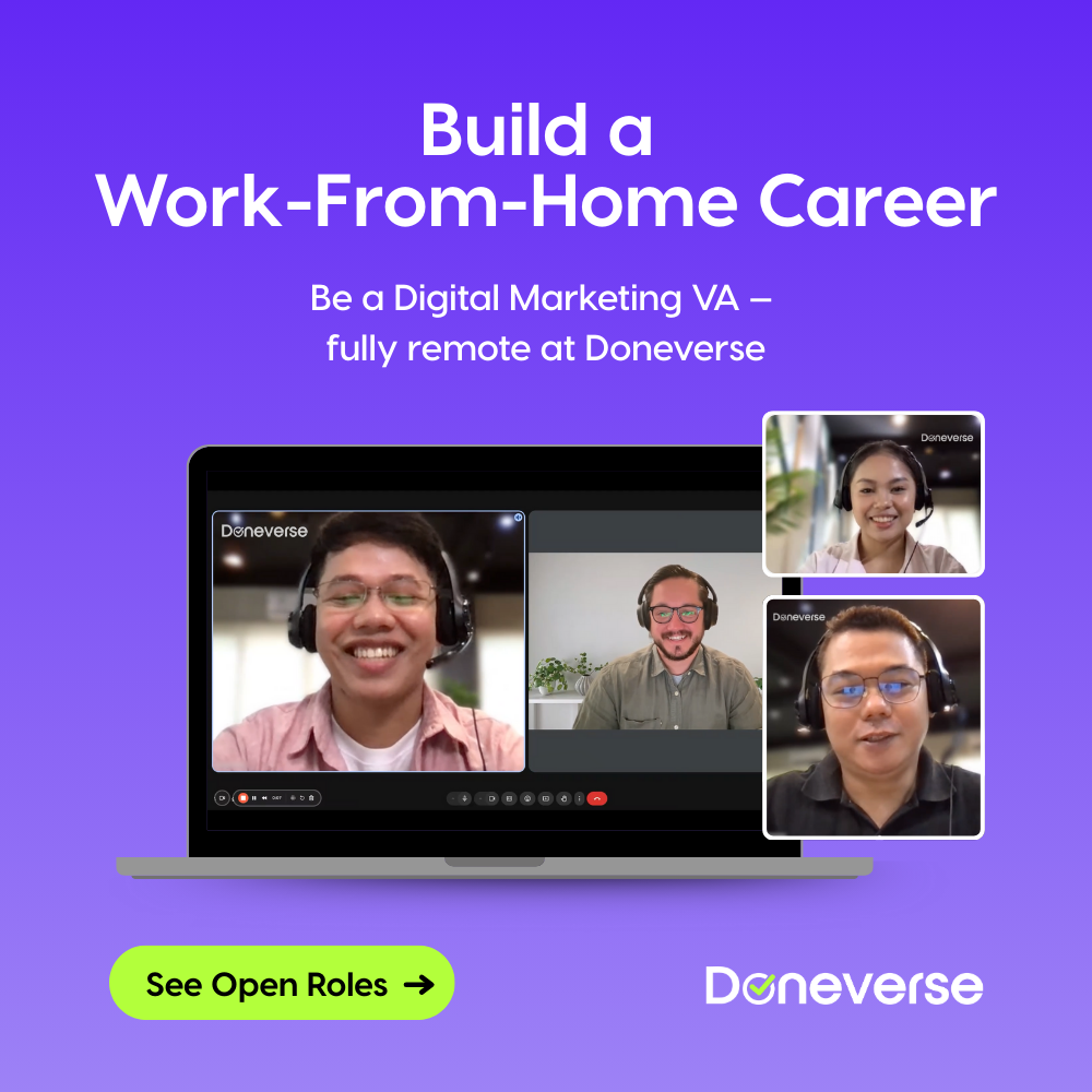 Outsourced Doers - Careers Facebook ad
