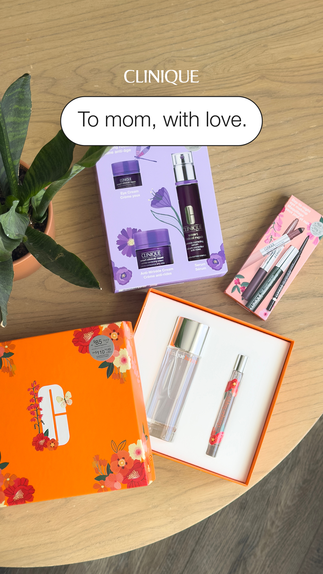 Clinique Facebook ad