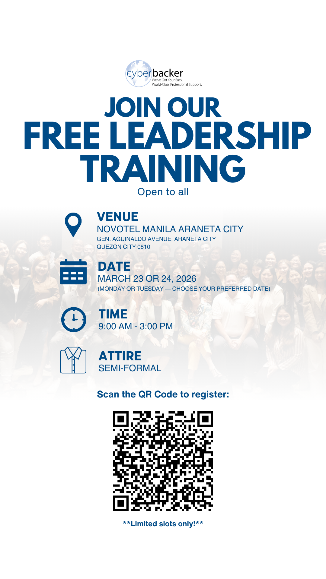 Cyberbacker Careers Facebook ad from Mar 11, 2026