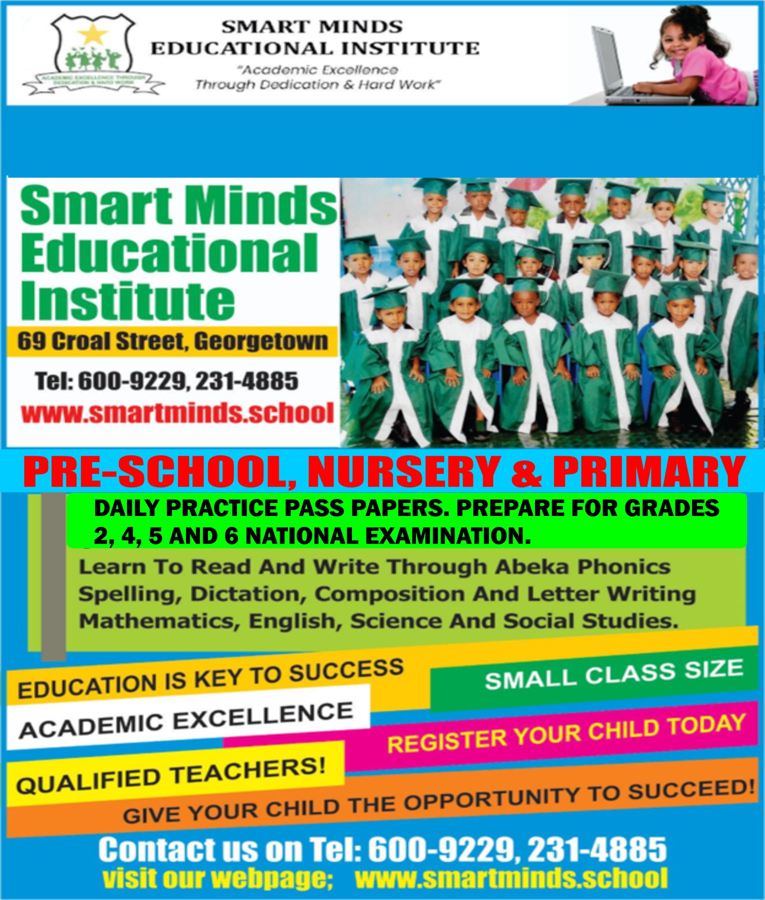 Guyana Chronicle Facebook ad: ๐๐ข๐ฏ๐ ๐๐จ๐ฎ๐ซ ๐๐ก๐ข๐ฅ๐ ๐ญ๐ก๐ ๐๐ฆ๐๐ซ๐ญ ๐๐ญ๐๐ซ๐ญโฆ