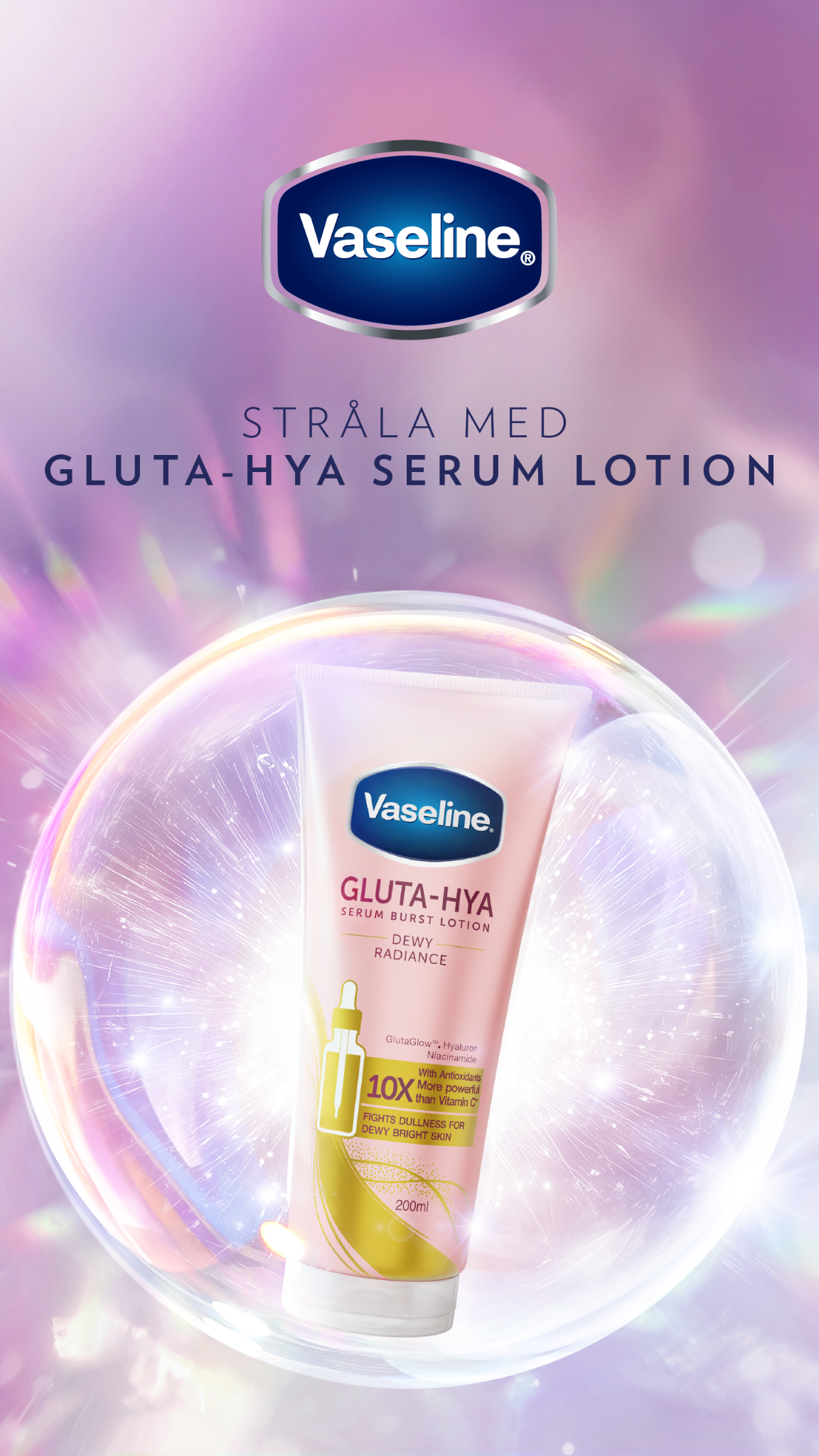 Vaseline Sverige Facebook ad