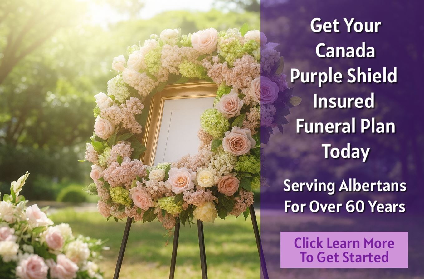 Canada Purple Shield Alberta Facebook ad