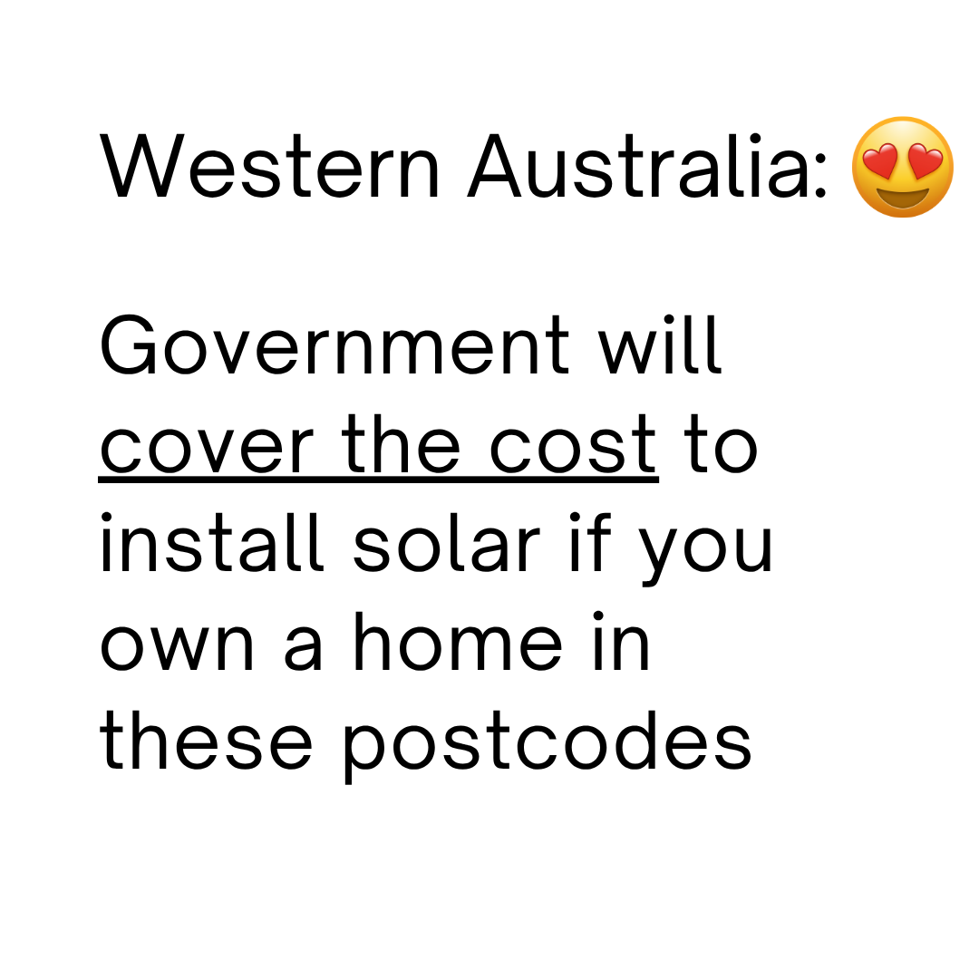 WA Rebate Checker  Facebook ad
