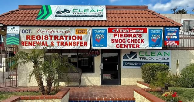 Piedra's Smog Test Only, Auto Registrations & Auto Insurance Services Facebook ad