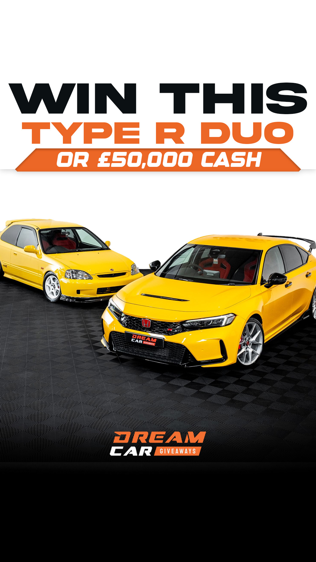 Dream Car Giveaways Facebook ad