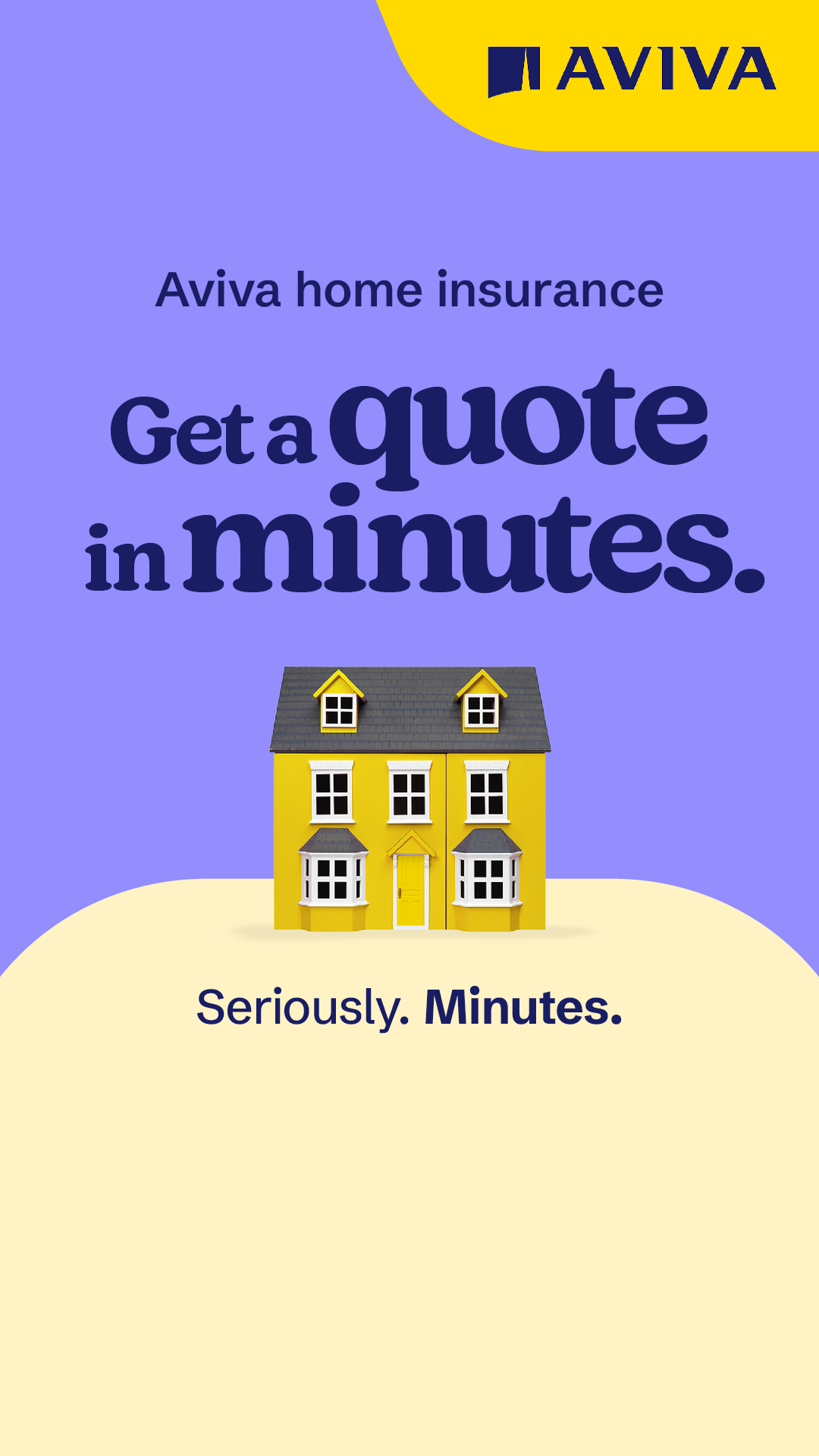 Aviva Facebook ad
