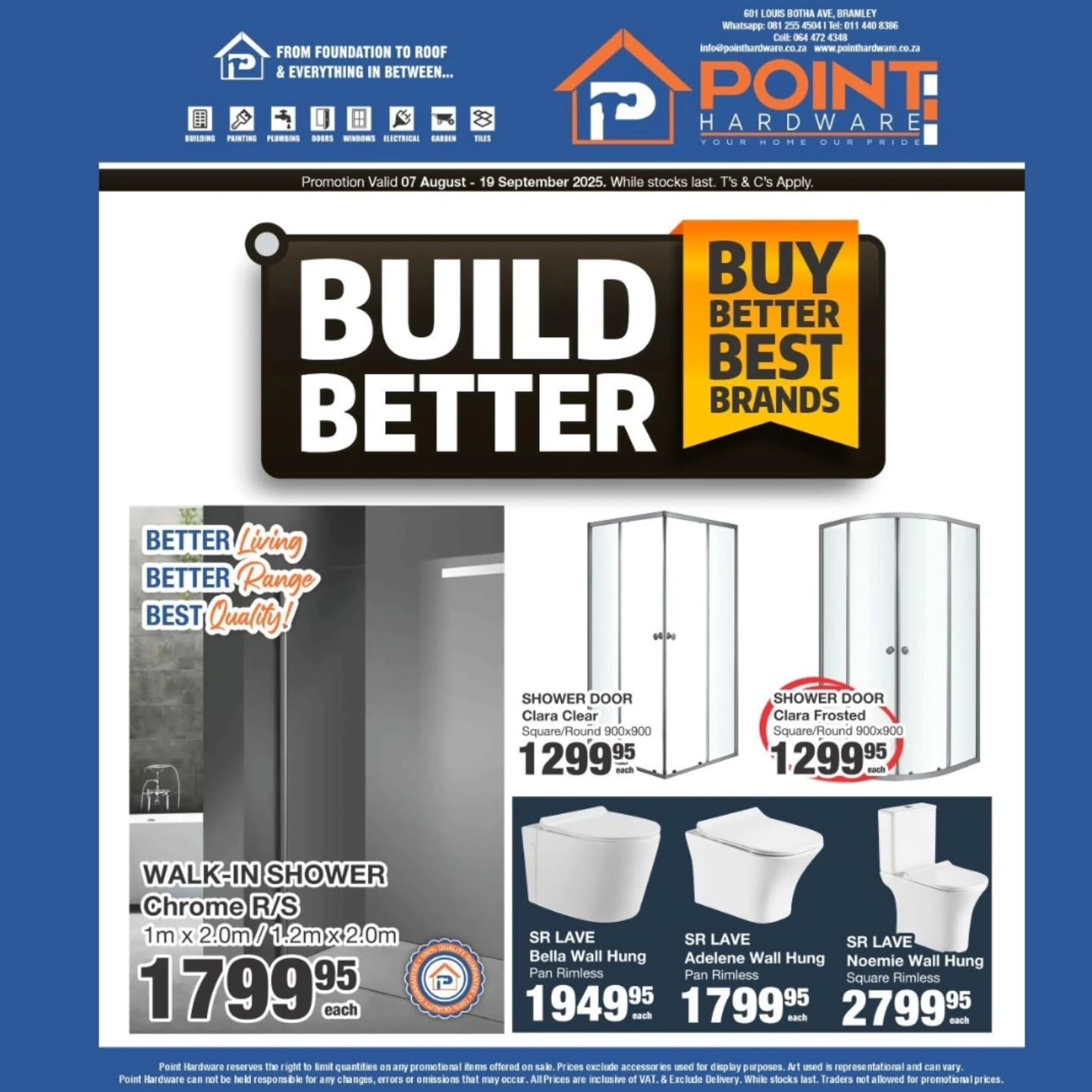 Point Hardware Facebook ad: BATHROOM SALE ALERT!