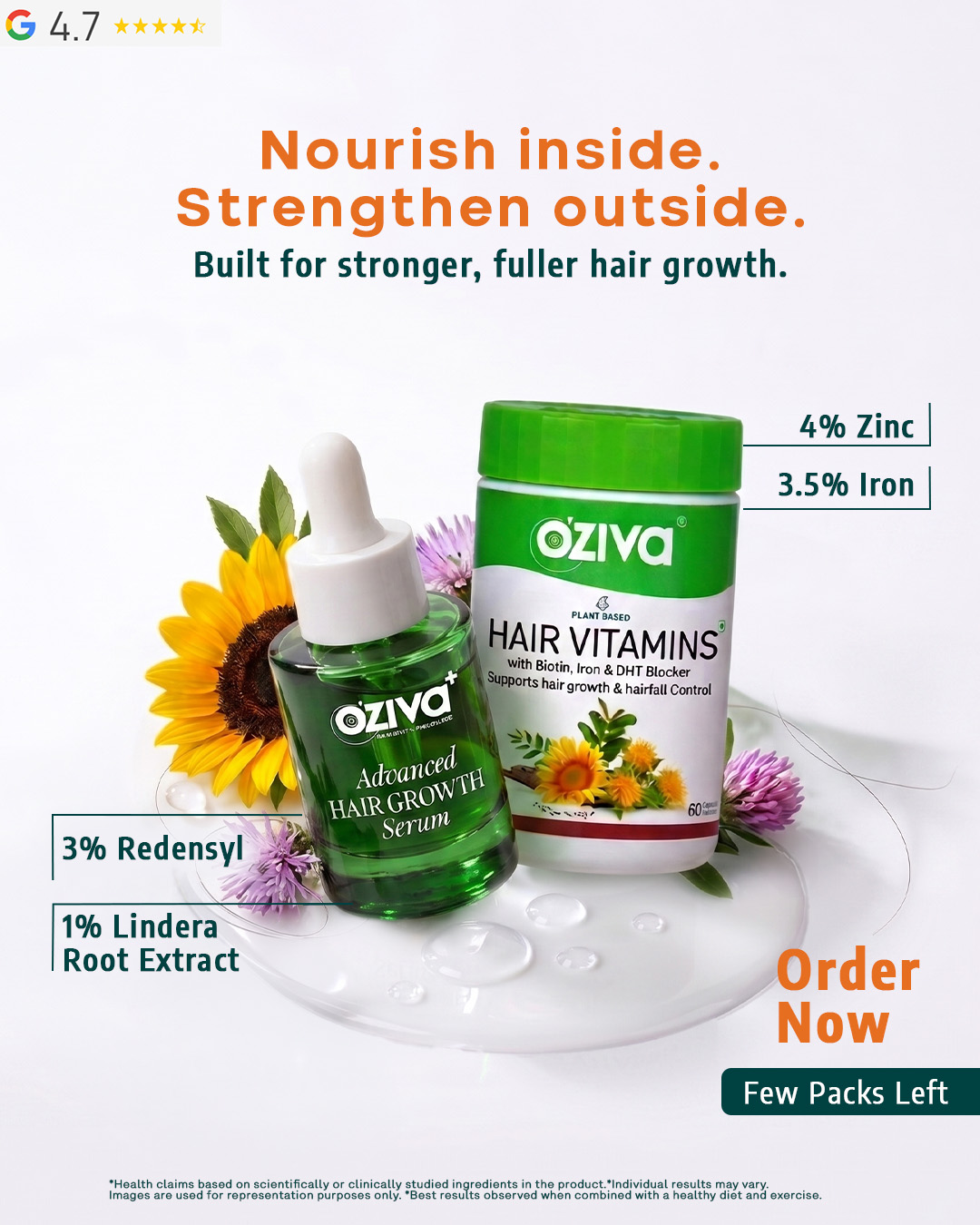 OZiva Facebook ad