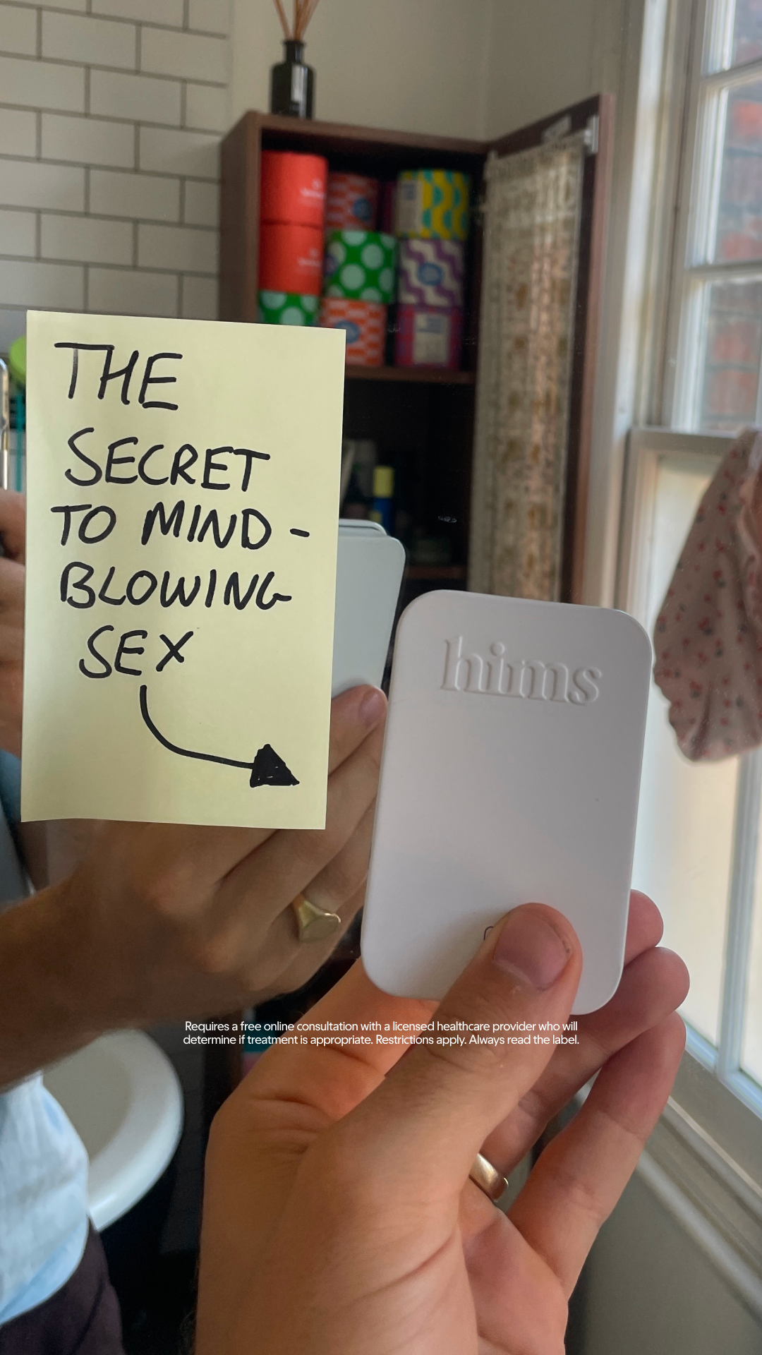 hims Facebook ad