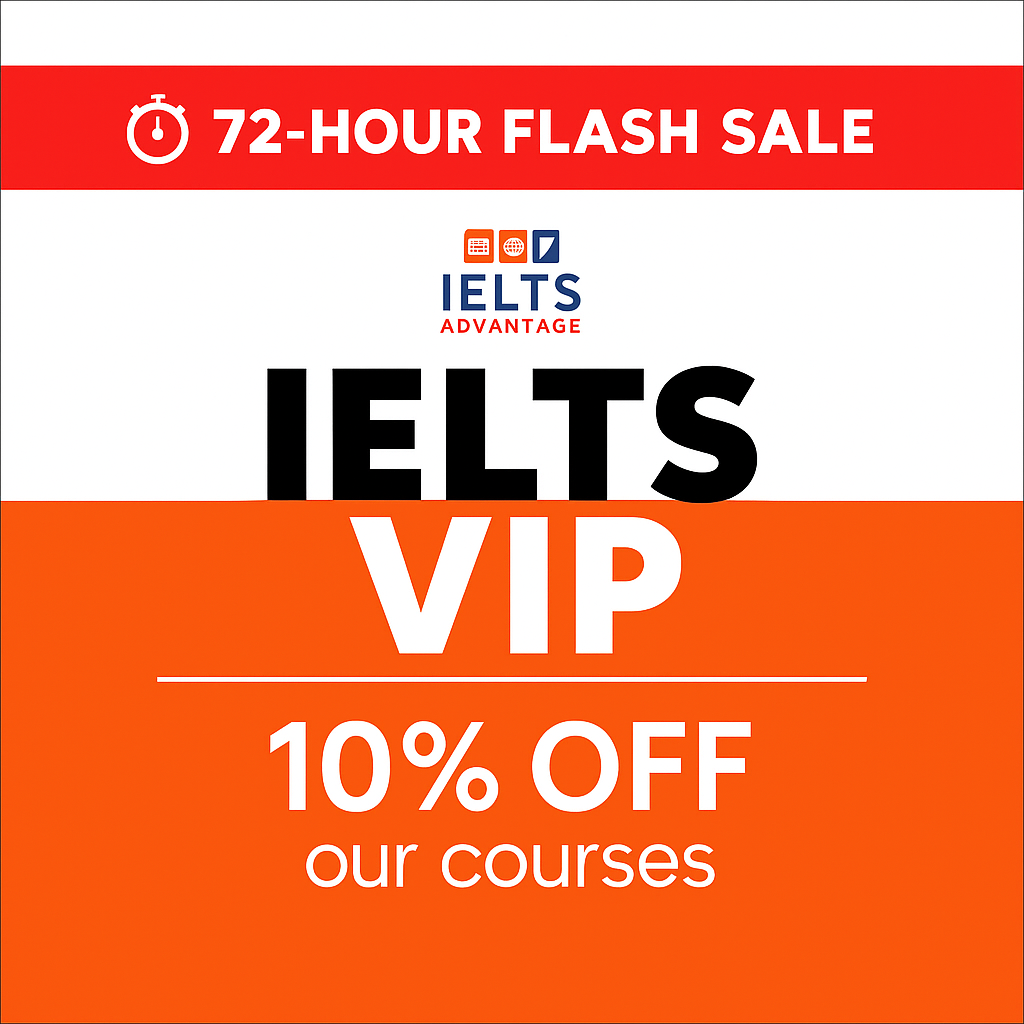 IELTS Advantage Facebook ad