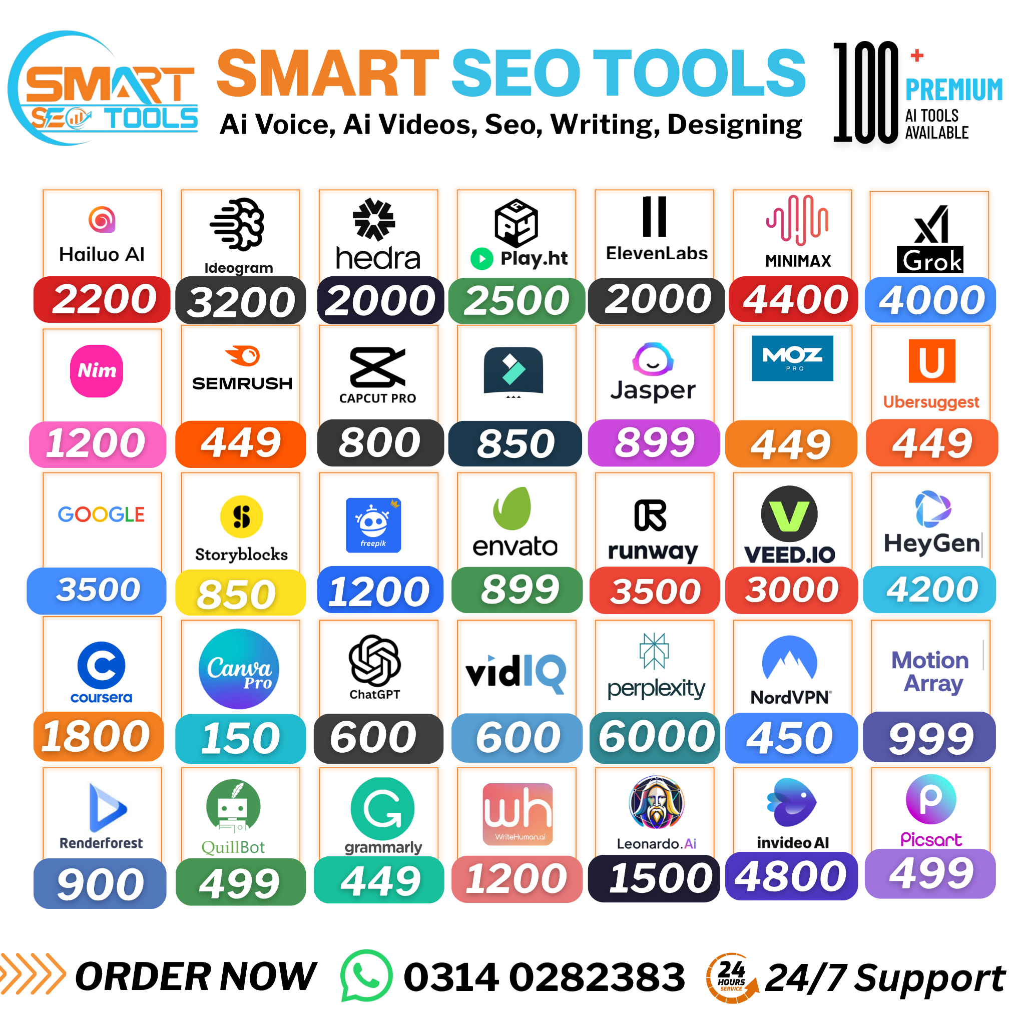 Smart Seo Tools Facebook ad: Chat with us