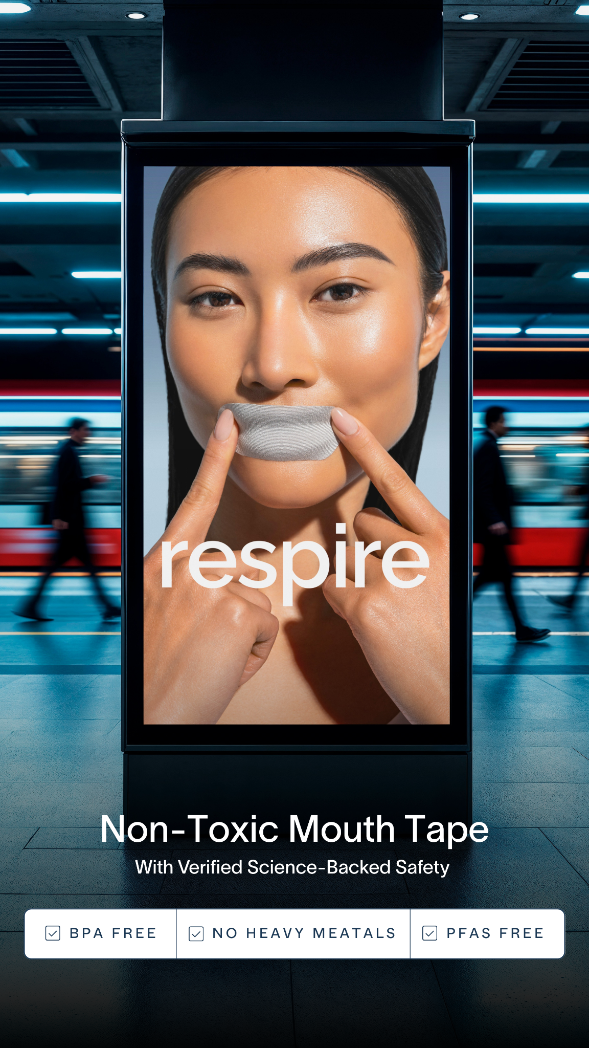 Try Respire Facebook ad