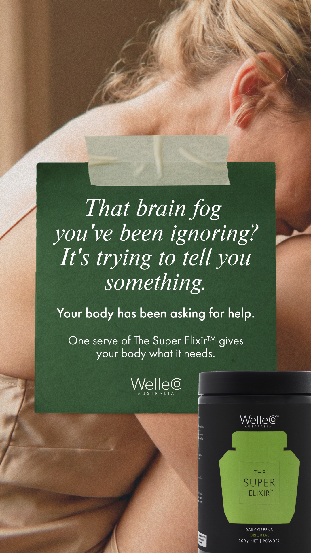 WelleCo Facebook ad