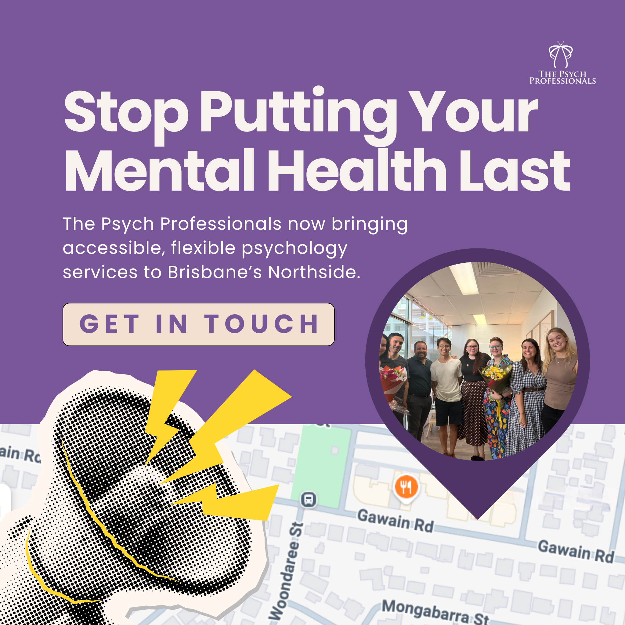 The Psych Professionals - Brisbane North Facebook ad