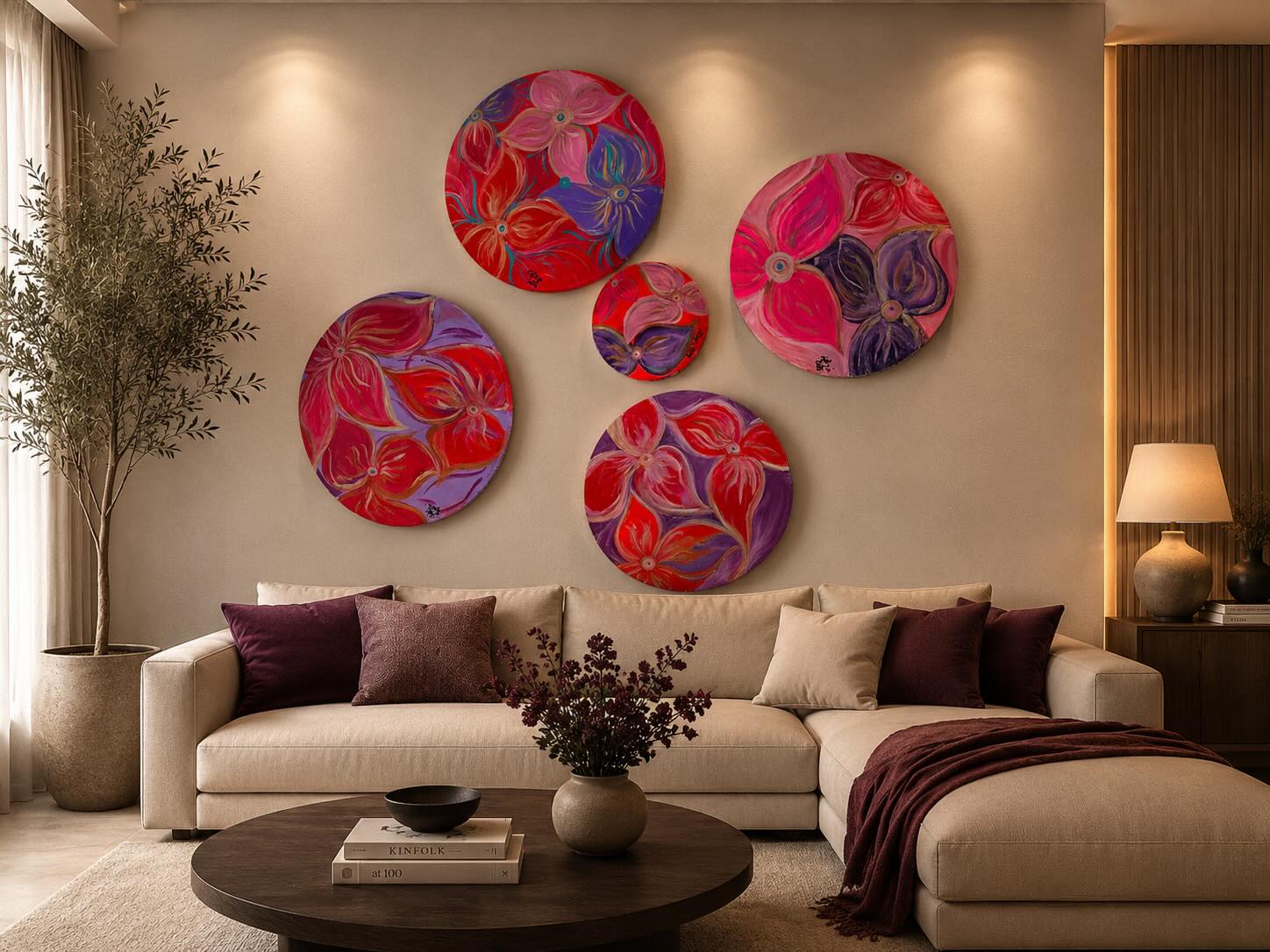 Farah Alshbkoon Facebook ad: On the wall.