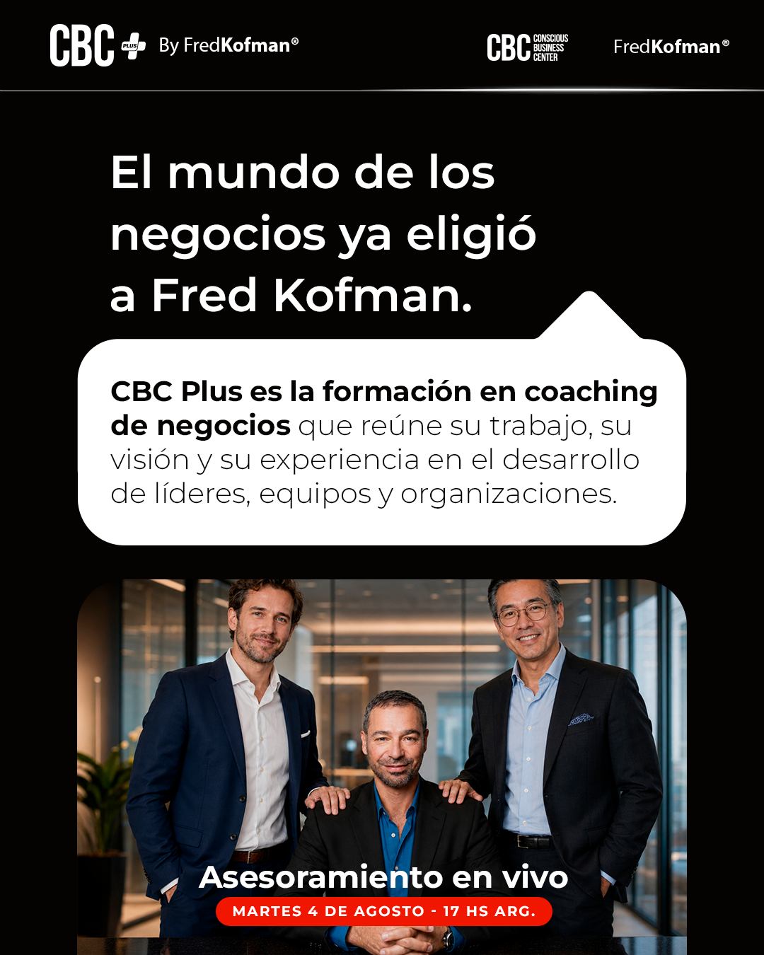 Conscious Business Center Facebook ad