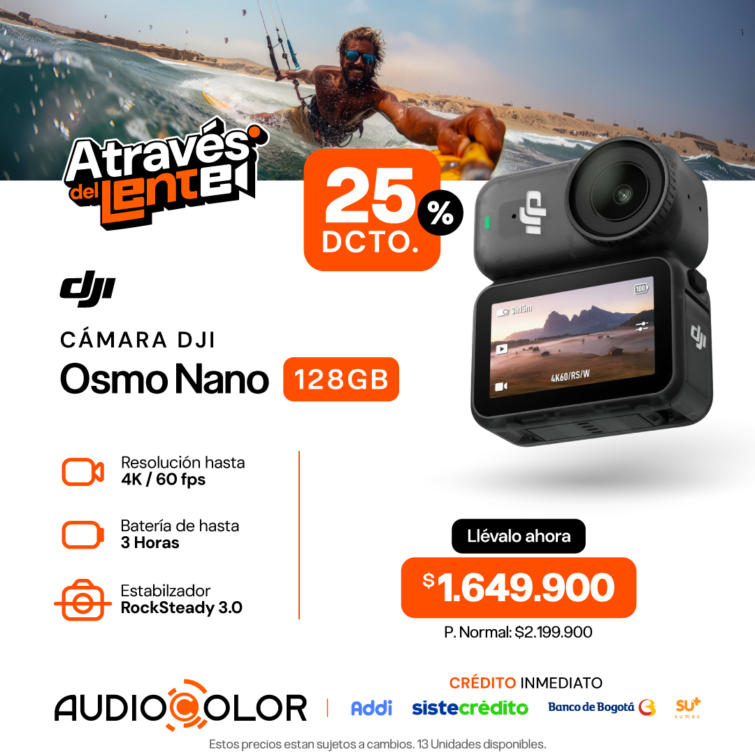 AUDIO COLOR Facebook ad