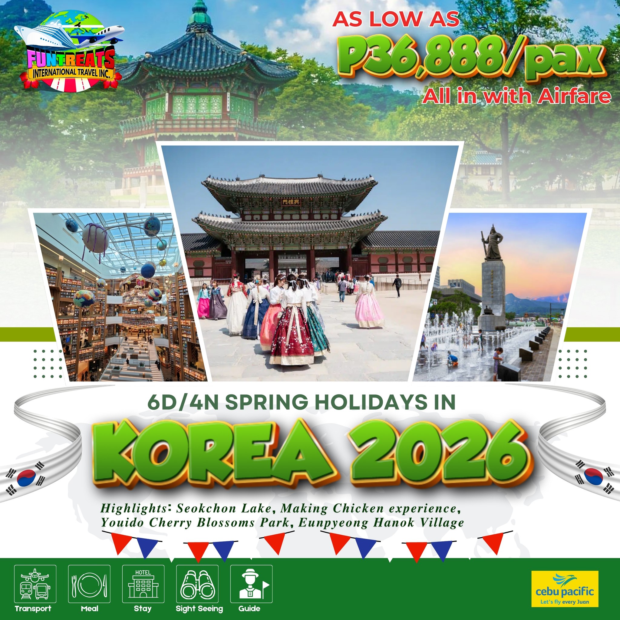 Funtreats Travel and Tours Facebook ad