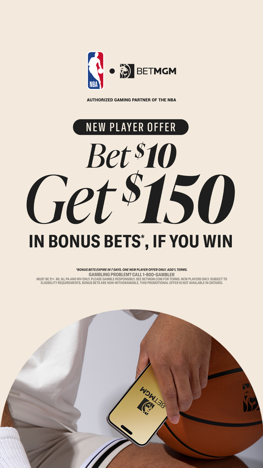 BetMGM Facebook ad
