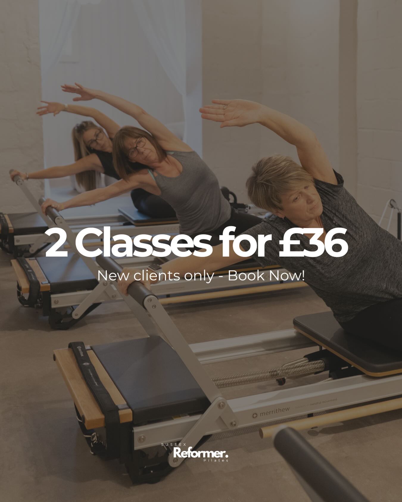 Sussex Reformer Pilates Facebook ad