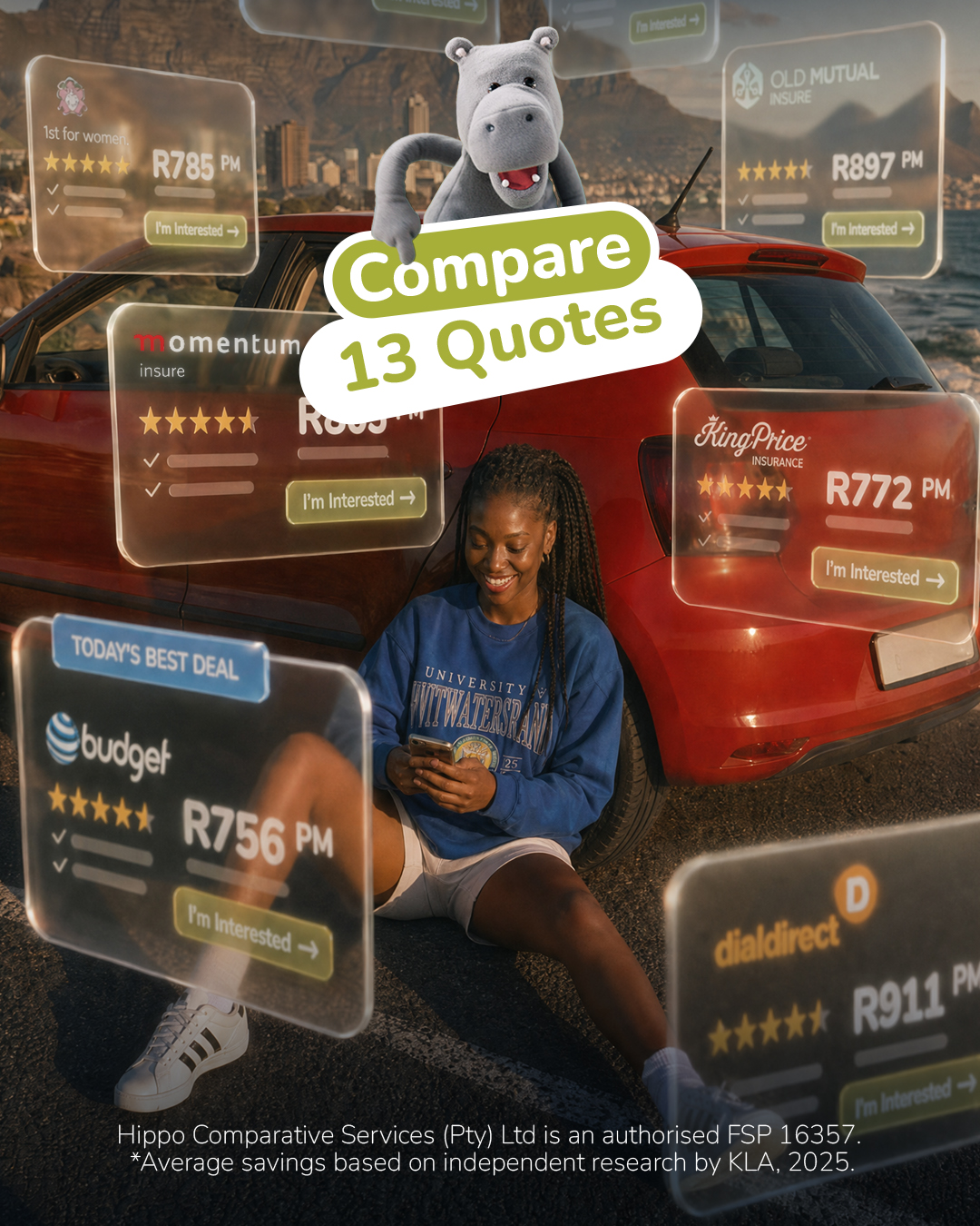 Hippo.co.za Facebook ad