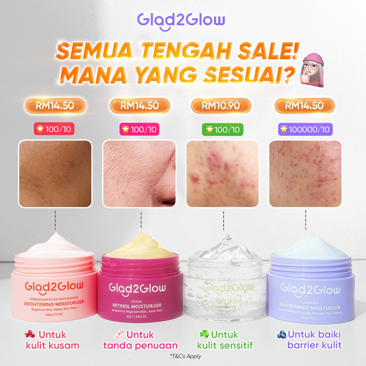 Glad2Glow.Malaysia  Facebook ad
