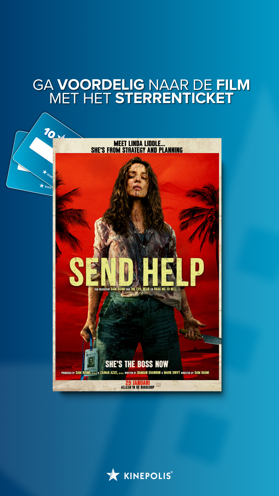 Kinepolis Nederland Facebook ad from Feb 3, 2026