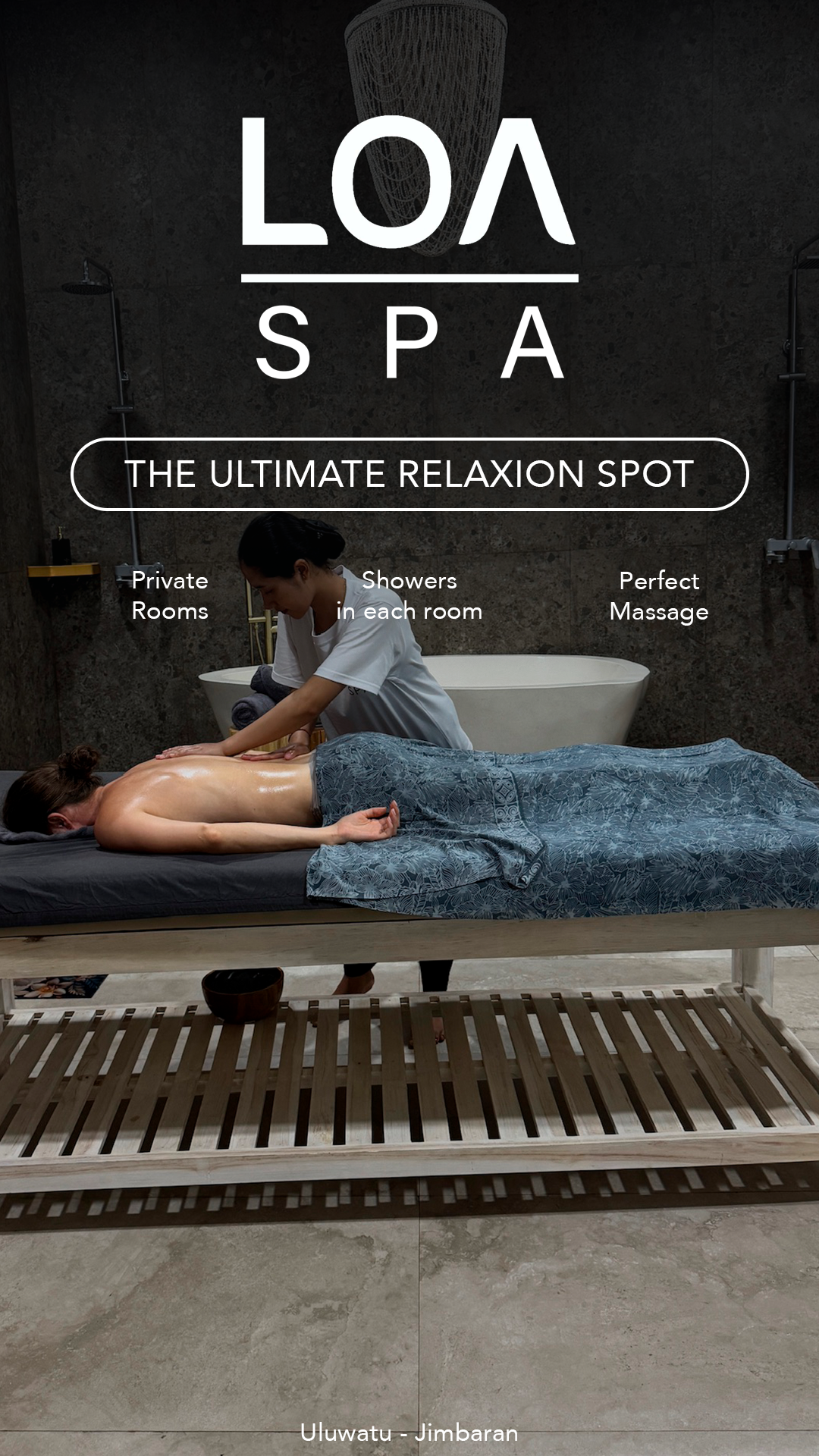LOA SPA Facebook ad: Relax in a private spa room with premium…
