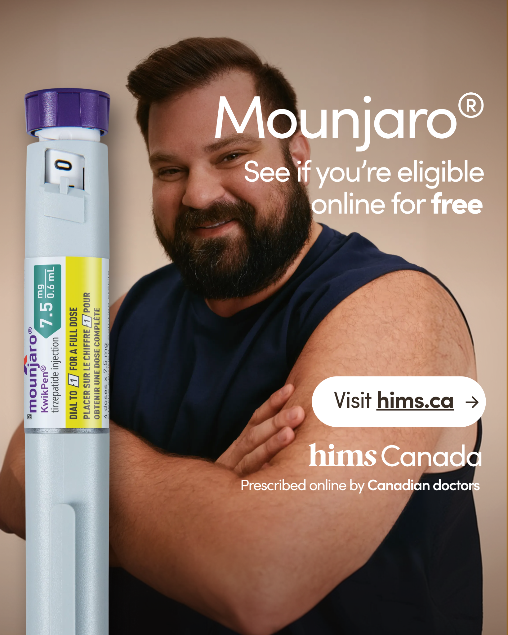 hims Facebook ad