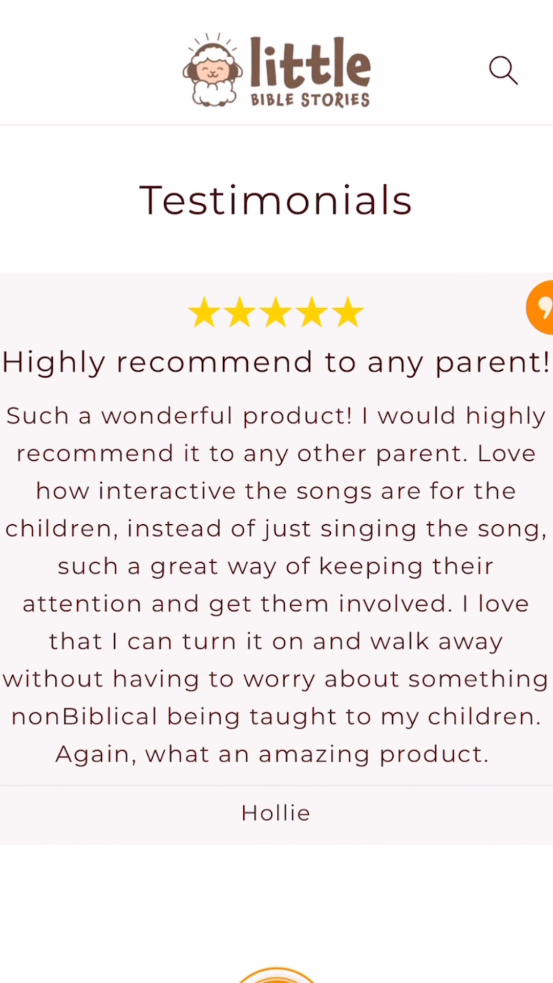 Christian Gifts for Kids Facebook ad