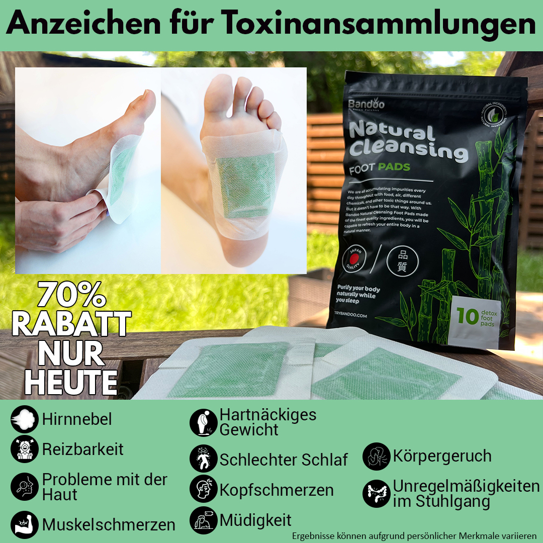 Natürliche Detox-Pflaster Facebook ad