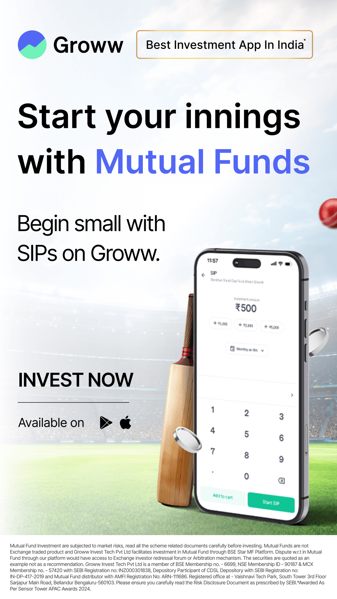 Groww Facebook ad
