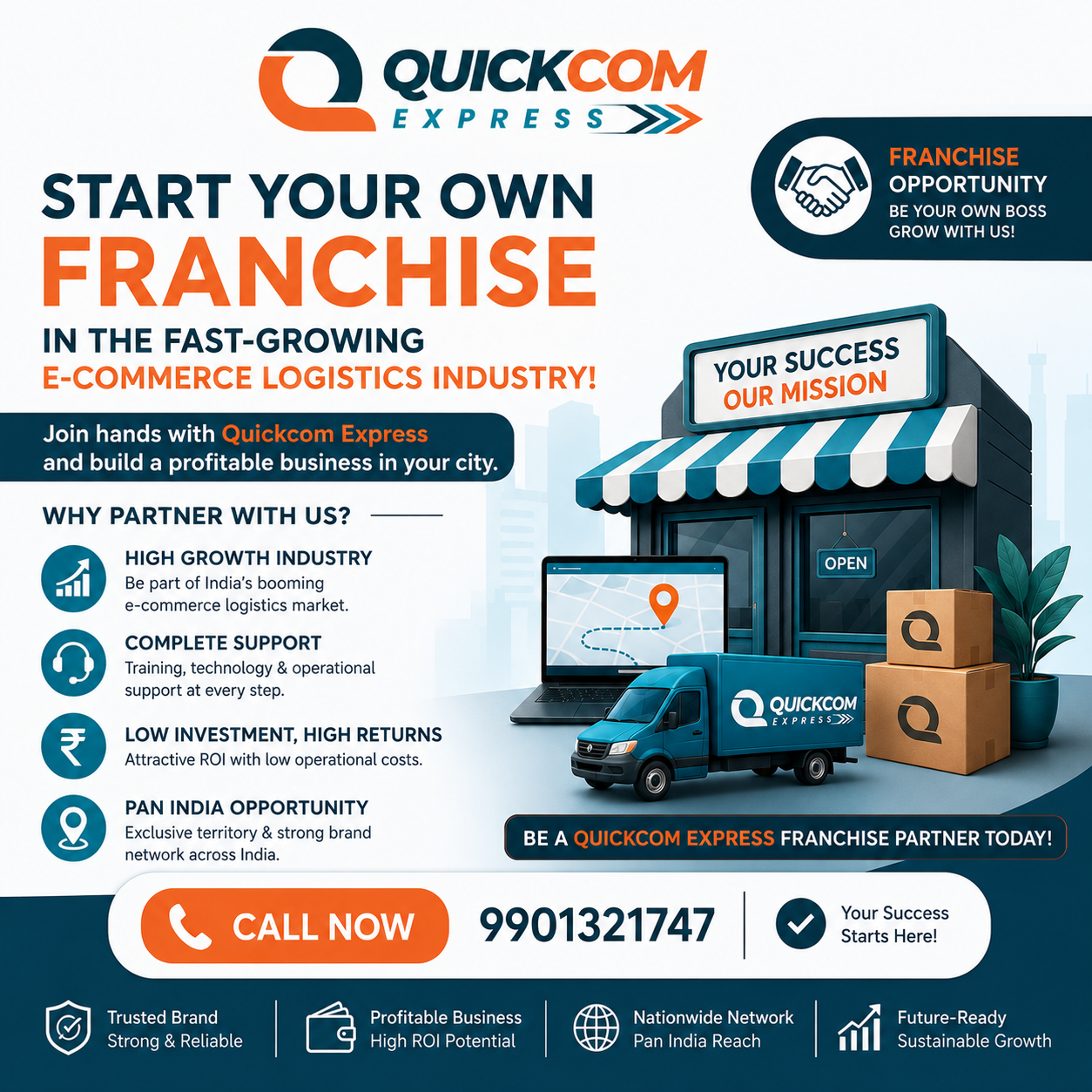 Quickcom Express Bangalore Facebook ad