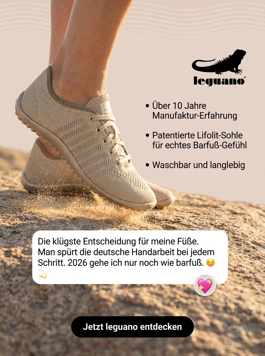 leguano Barfußschuhe Facebook ad