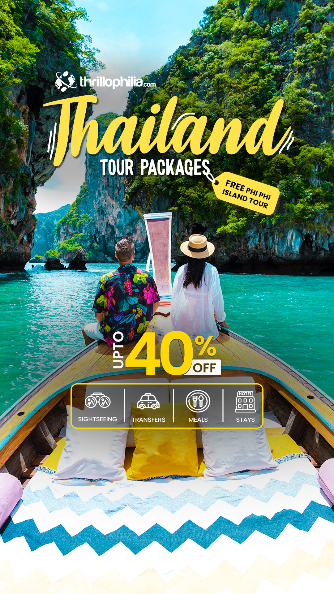 Travel With Thrillophilia Facebook ad