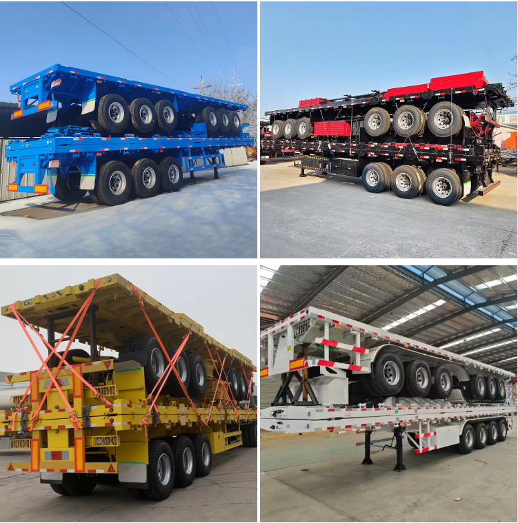 Shandong Enxin Automobile Trading Co., Ltd Facebook ad: HEAVY-DUTY FLATBED TRAILER, DIRECT FROM FACTORY!