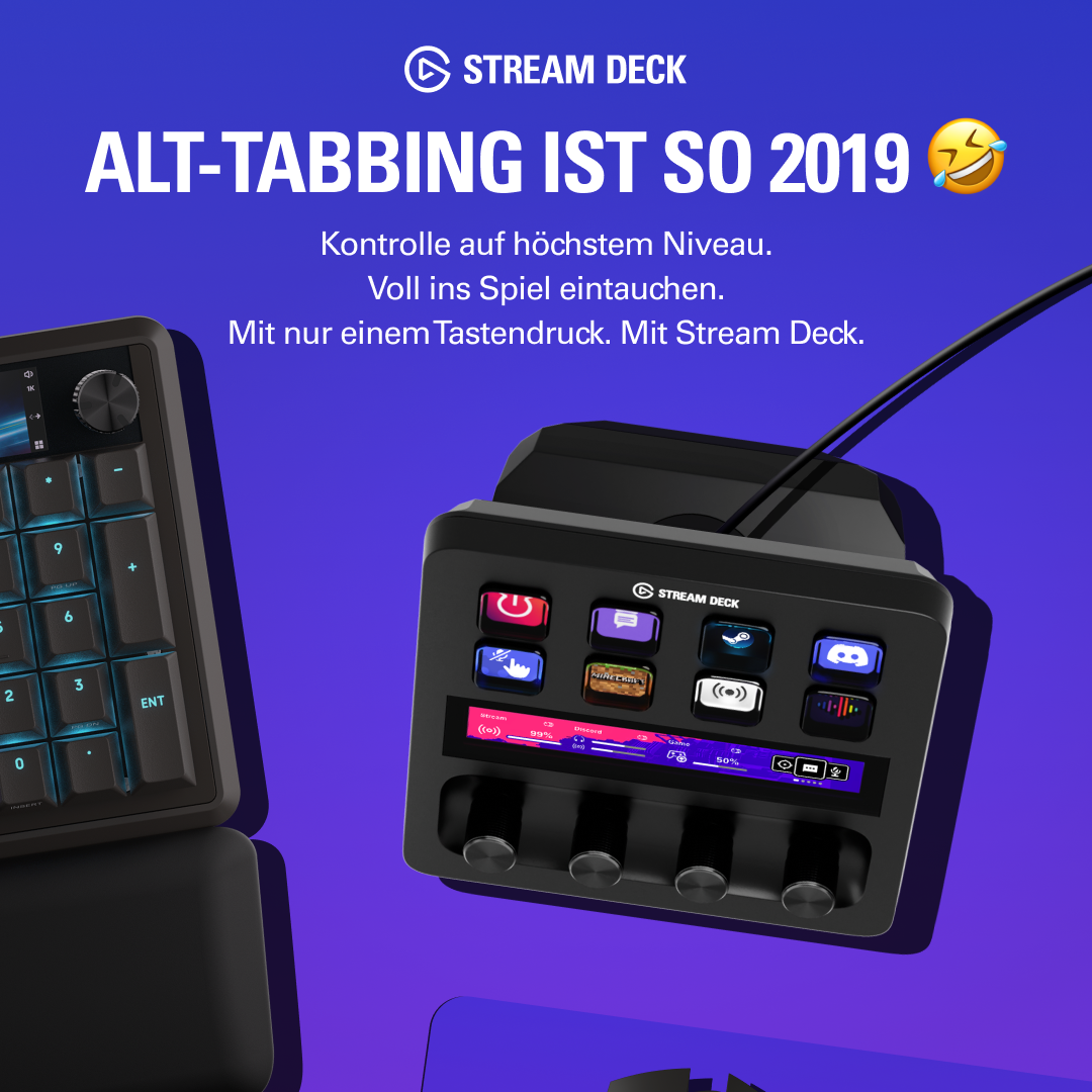 Elgato Facebook ad: Kontrolle nach Ihren Wünschen