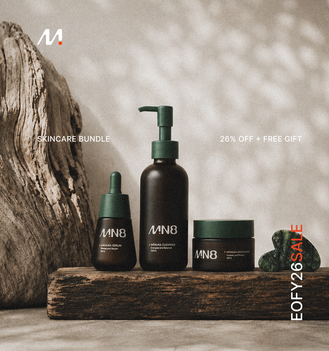 MN8 Skincare Facebook ad