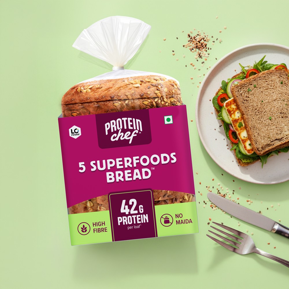 Protein Chef Facebook ad: Protein Packed into Every Loaf.