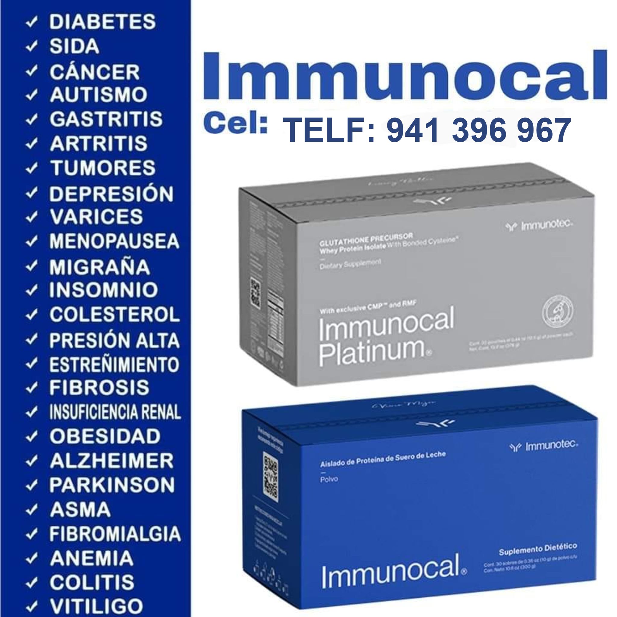 Mejora Tu Salud con Immunocal - Luz Carrasco Facebook ad: ¿Has probado de todo y sientes que nada…