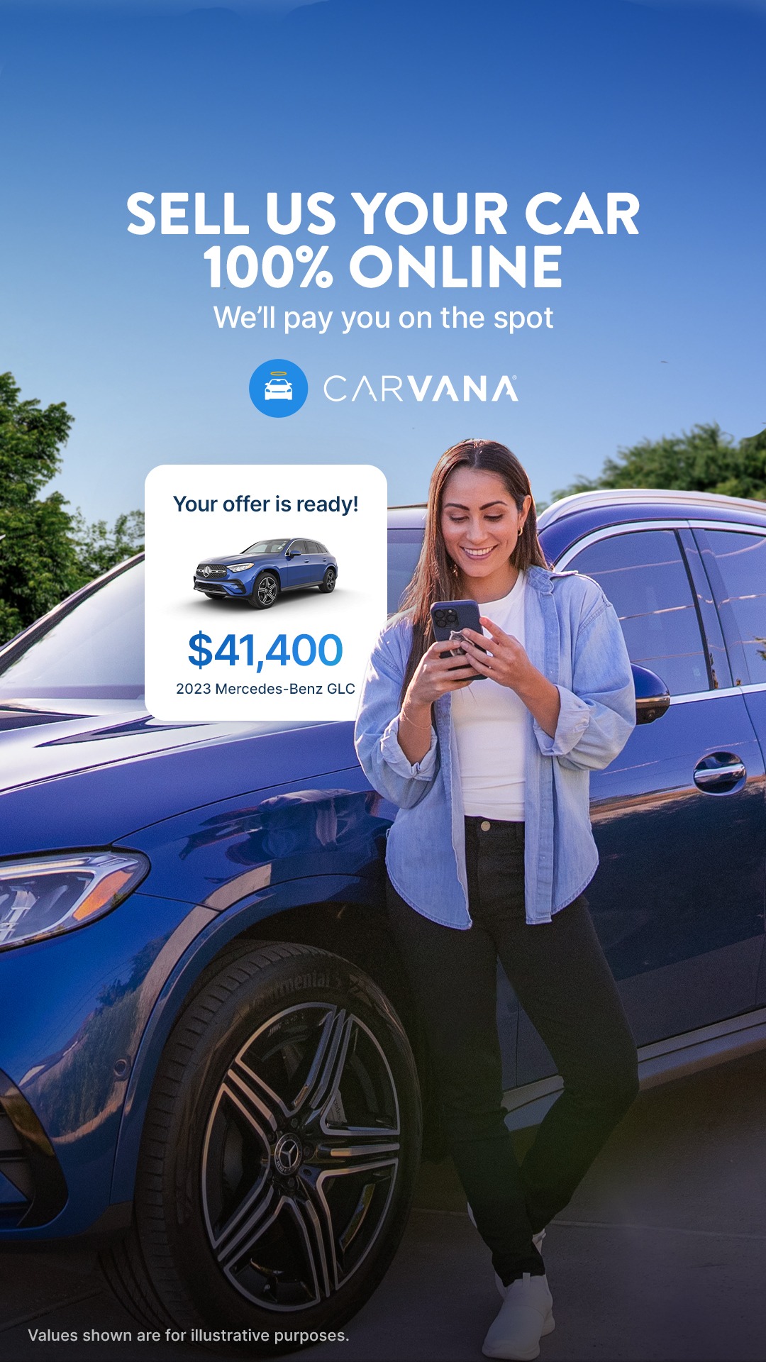 Carvana Facebook ad